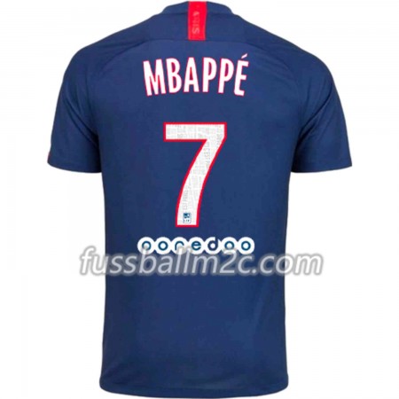 Fußballtrikots Paris Saint-Germain PSG Kylian Mbappe 7 Heim Trikotsatz 2019-2020 Fußballtrikots Paris Saint-Germain PSG Kylian Mbappe 7 Heim Trikotsatz 2019-2020